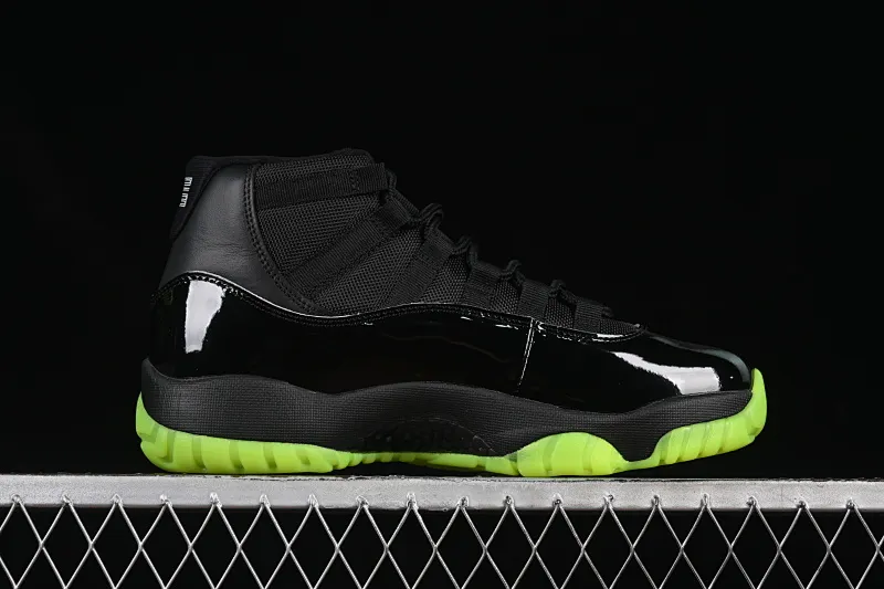 All categories Air Jordan Jordan series basketball shoes Air Jordan 11 Air Jordan 11 Retro AJ11 Joe 11 black avocado green CT8012-003